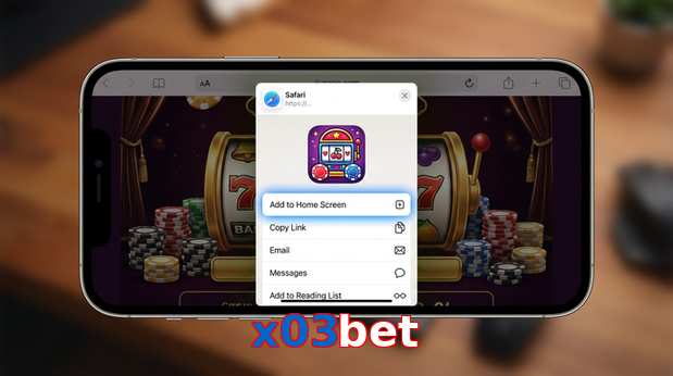 Game list for X03bet ios section